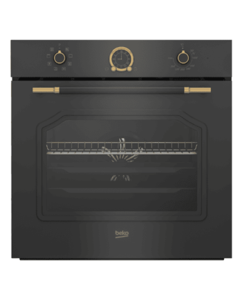 beko 8 function oven rustic black