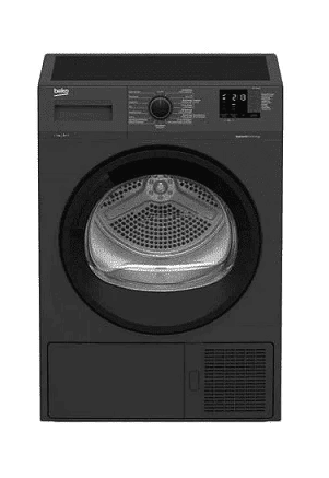 beko 7kg dryer with sensor dark inox