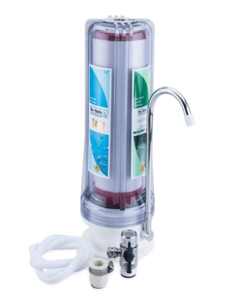so safe counter top deluxe water filter