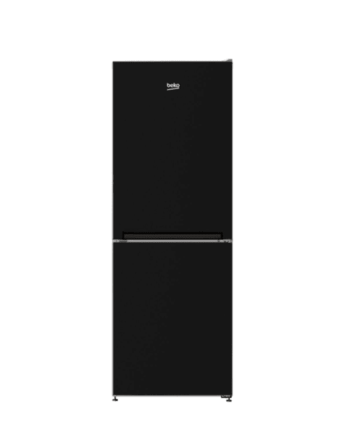 beko 153x54cm fridge freezer black