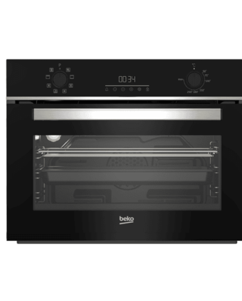 beko oven black stainless steel