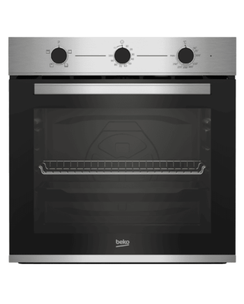 beko static oven stainless steel