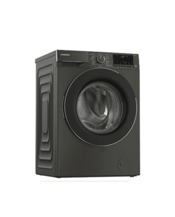 grundig 9kg washing machine dark inox