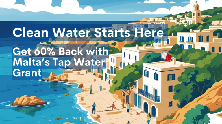 Clean Water, Less Plastic: What Malta’s 2025 Tap Water Grant Means for You