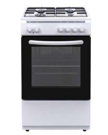 Free-standing Electric Oven 50cm with Fan | General White Cooker