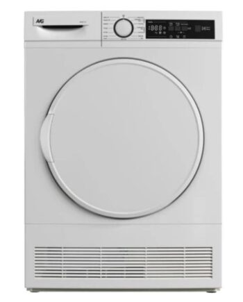 AVG 10kg Freestanding Tumble Dryer – White, B Class, 6 Programs