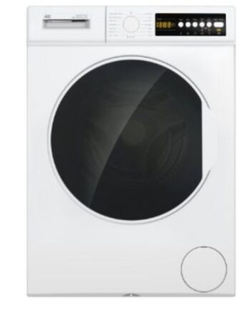 AVG Washer-Dryer 10kg/6kg Freestanding White, 1200rpm, Quick Wash & Dry