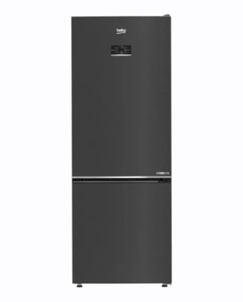 Beko Fridge Freezer 490L, No Frost, Dark Inox Bottom Freezer, 5-Year Warranty