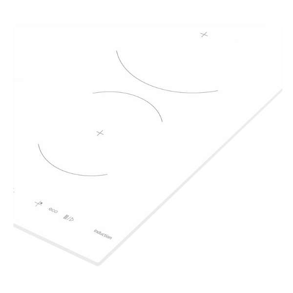 Beko Induction Hob 60cm, 4 Zones White Glass, Built-In, 3-Year Warranty