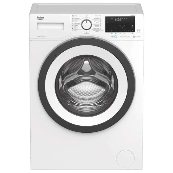 Beko Washing Machine 6kg 1200rpm White, Freestanding Front Load, SteamCure, 5-Year Warranty