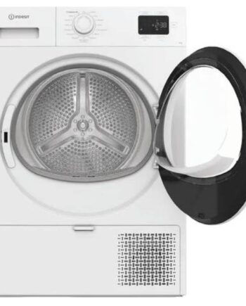 Indesit Heat Pump Dryer 9kg, Class E, Freestanding, White