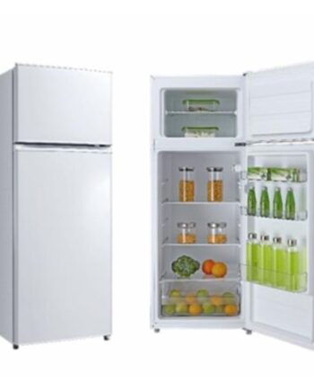 AVG Top‑Mounted Fridge Freezer 204L, Static Cooling, Class E, White