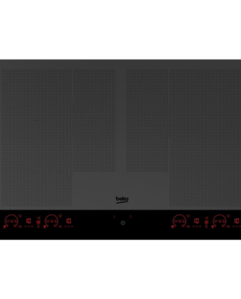 Beko 80cm Induction Hob, 8 Zones, IndyFlex+, Touch Control, Midnight Black