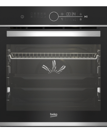 Beko Built‑In Oven 72L, Plus AirFry, 14 Functions, Class A+, Black