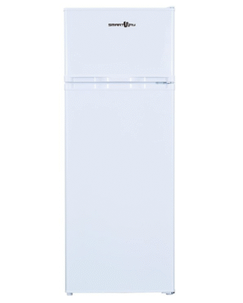 Smartway 207L Refrigerator Freezer, Static Cooling, Class E, White