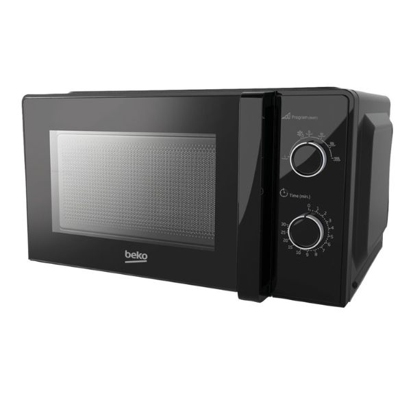 Beko 20L Freestanding Microwave, 700W, 5 Power Levels, Black