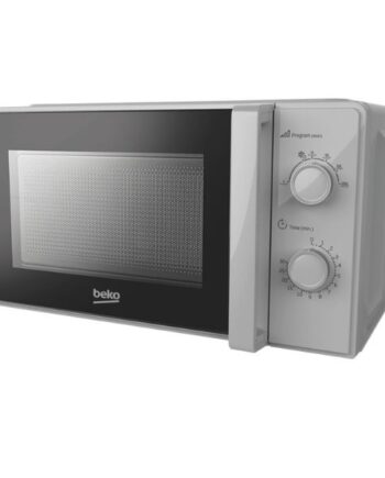 Beko 20L Freestanding Microwave, 700W, 5 Power Levels, Silver