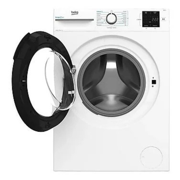 Beko 8kg Washing Machine, EnergySpin, Inverter, Steam, 1200rpm, Class A
