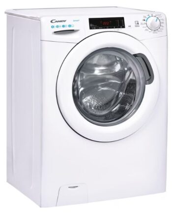 Candy Smart 8kg Washing Machine, 1200rpm, Steam, Class B, White
