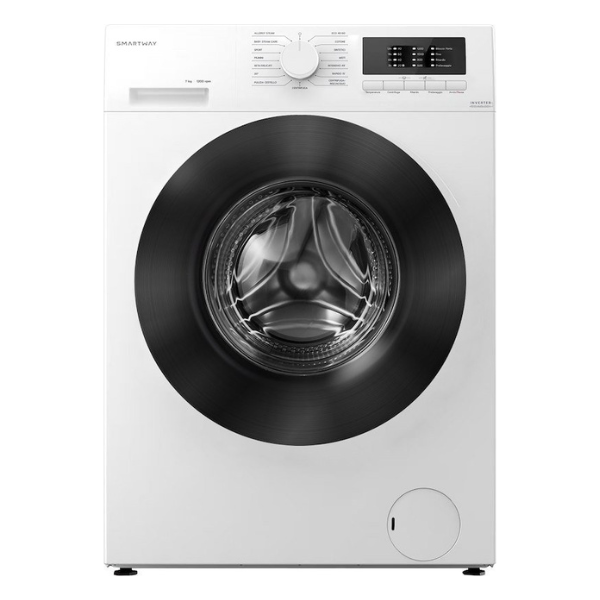 Smartway 7kg Automatic Washing Machine, Inverter Motor, 1200rpm, Class A, White