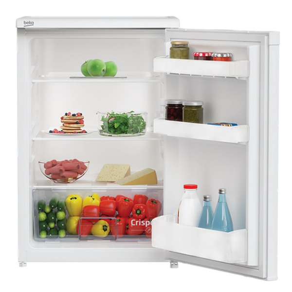Beko Table‑Top Larder Fridge, 130L Static Cooling, White