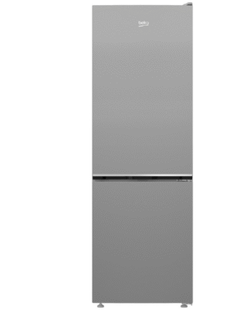 Beko 301L Combi Fridge Freezer, No Frost, Silver
