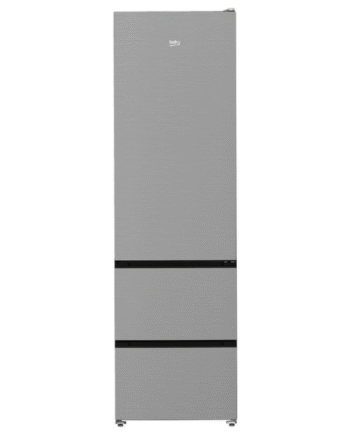 Beko 351L Multi‑Door Fridge Freezer, No Frost, AeroFlow™, Silver