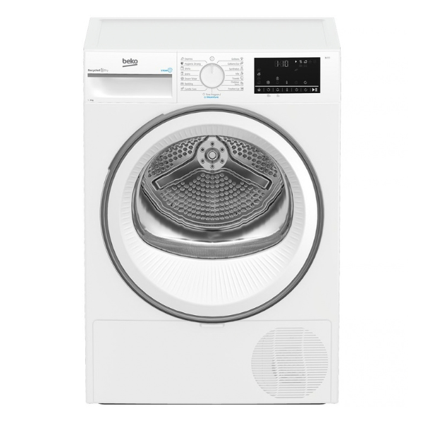 Beko 8kg Heat Pump Tumble Dryer, White.