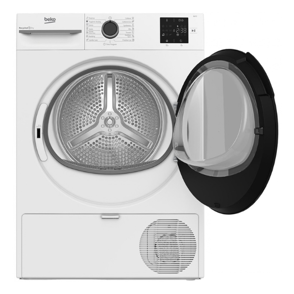 Beko 9kg Heat Pump Tumble Dryer, White.
